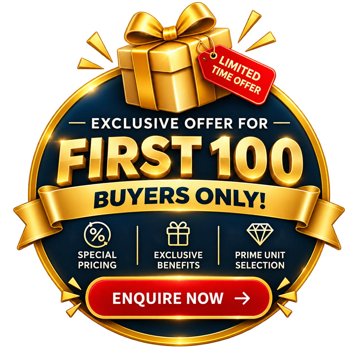 WAL Serenia 92 - Exclusive First 100 Buyers Offer