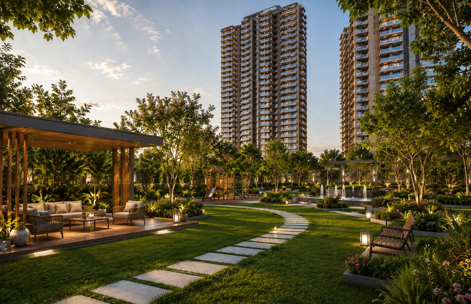 wal seria gurgaon barrier free walkways